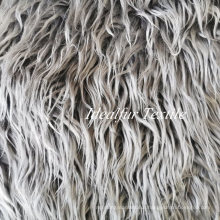 100% Polyester Long Pile Mongolia Faux Fur for Blanket